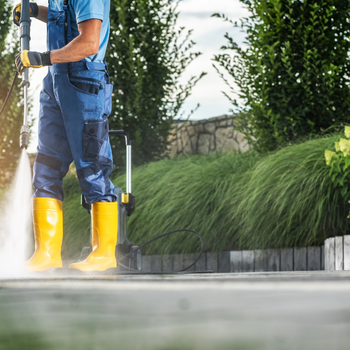 pressure washing